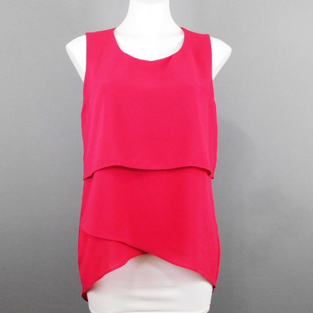 Bisou Bisou Women Pink Layer Top Shirt